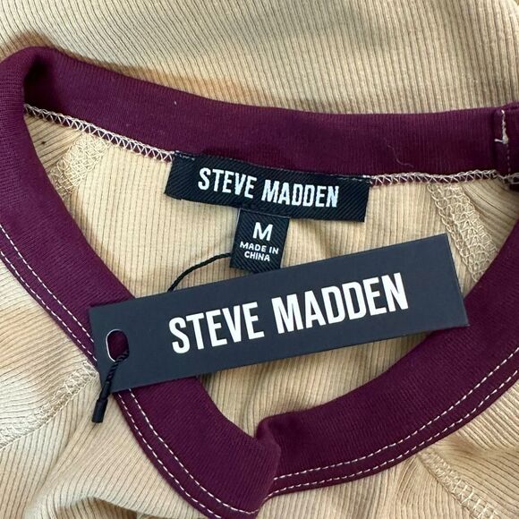 Steve Madden Darren Bodysuit - New Taupe - Size Medium - Picture 7 of 8